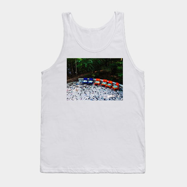 Six Chairs Tank Top by EileenMcVey